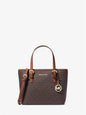 Michael Kors Jet Set Travel Bolso extrapequeño con cremallera superior y logo