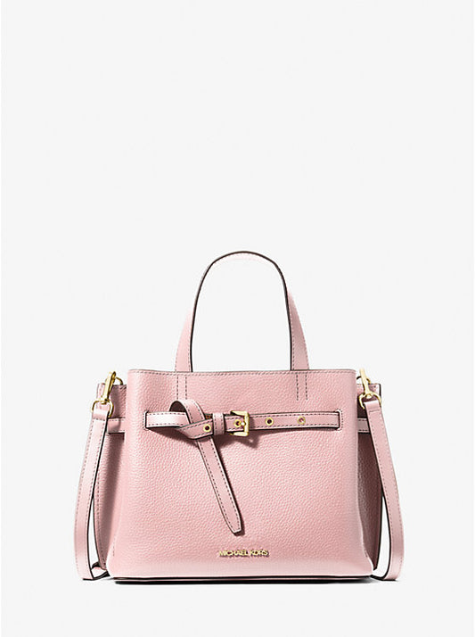 Michael Kors Bolso Satchel Emilia pequeño de piel granulada